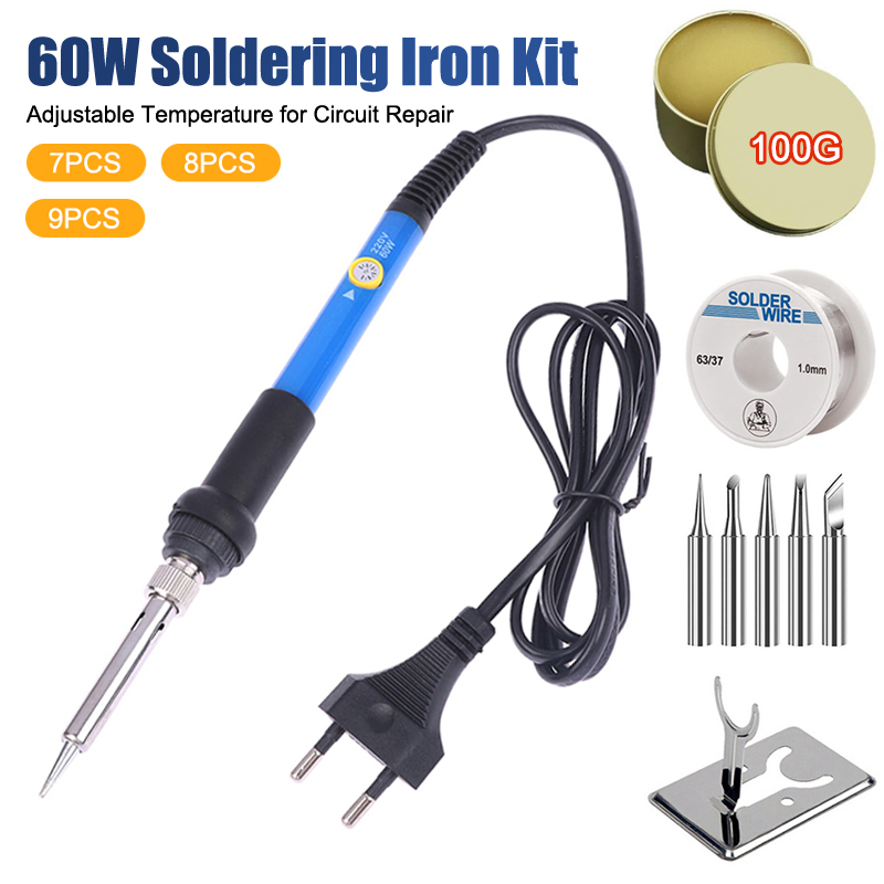 Diy Electronics Soldering Kit - Kit de Ferro de Solda Elétrico