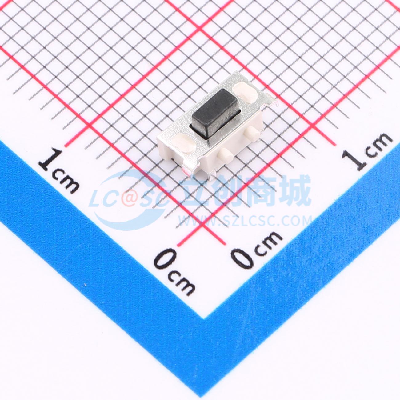 Push Button Tactile - 158 peças TS-1101VS-C-A-A SMD 7x2.5mm SPST