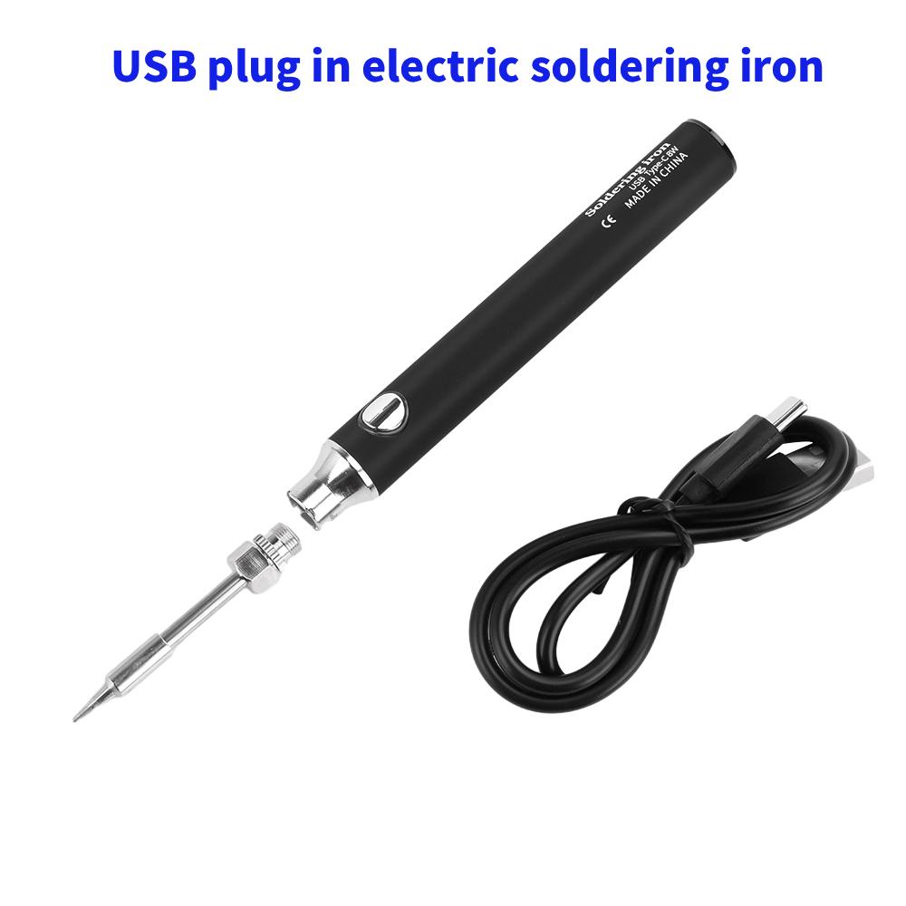 Flux Pen Electronics - Mini Ferro de Solda USB Tipo-C
