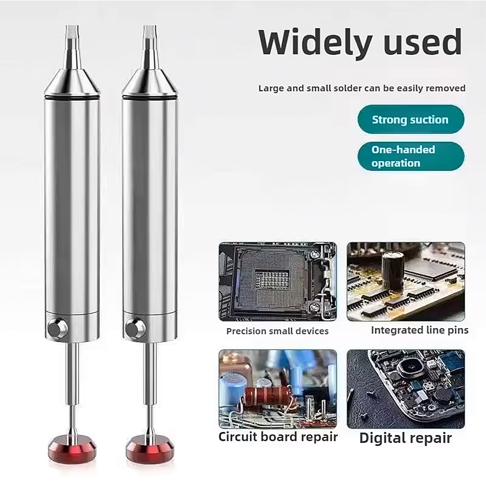Flux Pen Electronics - Bomba de Dessoldagem de Alumínio, Sugador