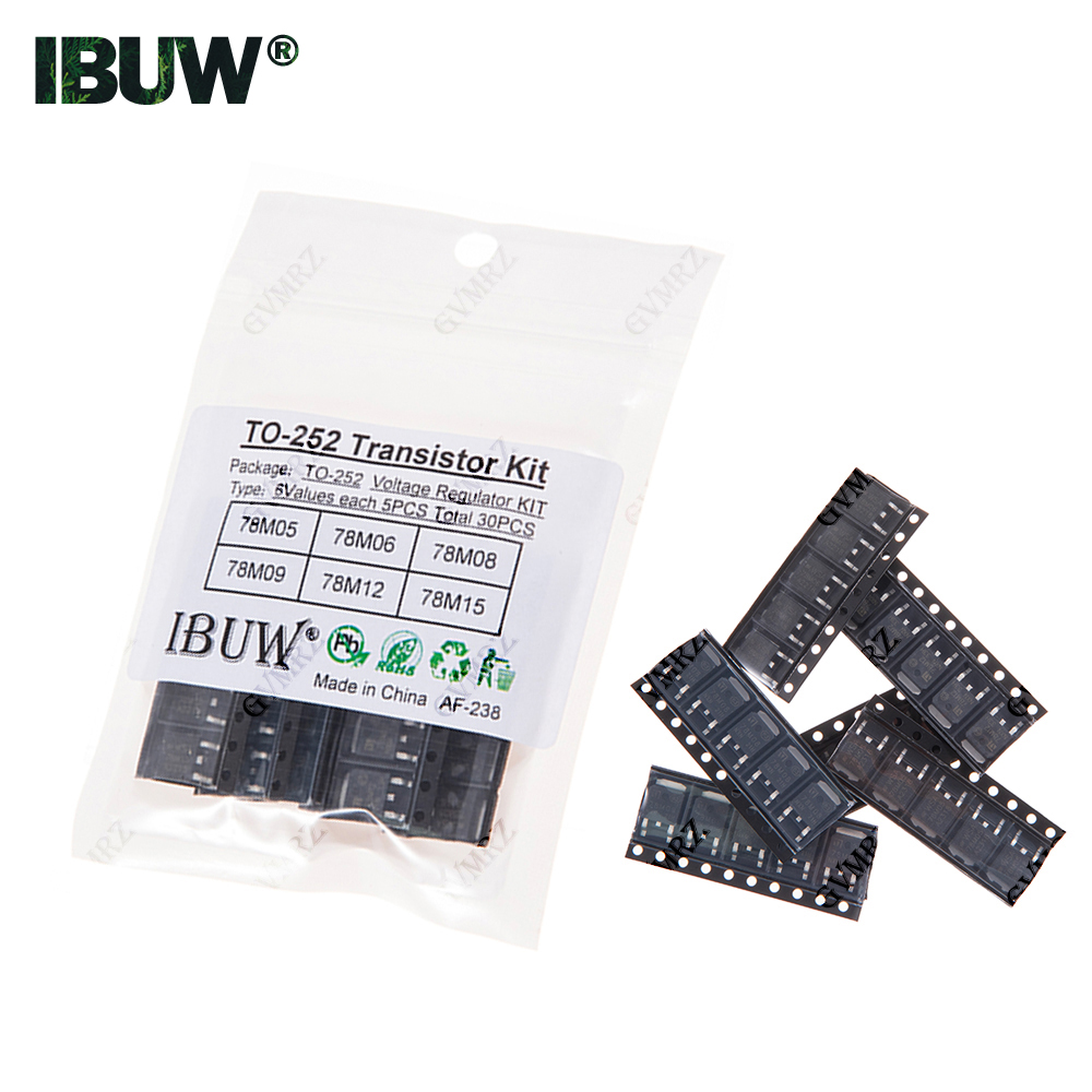 Diy Home Electronics Projects - 30 peças kit transistor 6 valores