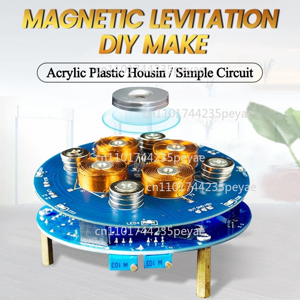 Diy Electronics Soldering Kit - Kit DIY de Levitação Magnética: Experiência