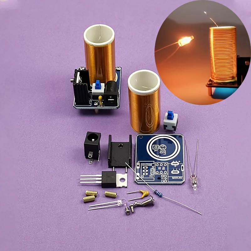 Hobby Diy Electronics Kit - Mini kit de bobina tesla bd243,