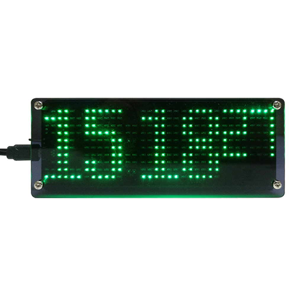 Diy Home Electronics Projects - Diy digital dot matricial relógio kit