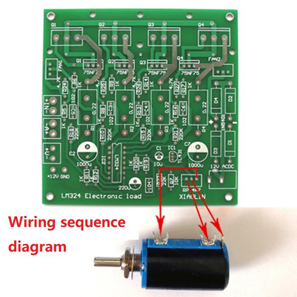 Diy Electronic Load - ABIY-DIY Kits 150W 10A Testador de