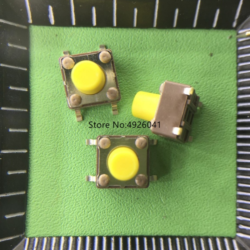 Push Button Tactile - 10 peças novo original DTSM-63N/Y-S-V-T/r smd