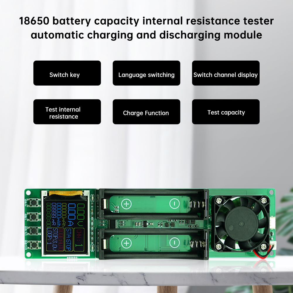 2/4/8 canais 18650 testador de - Diy Electronic Load avaliação e preço