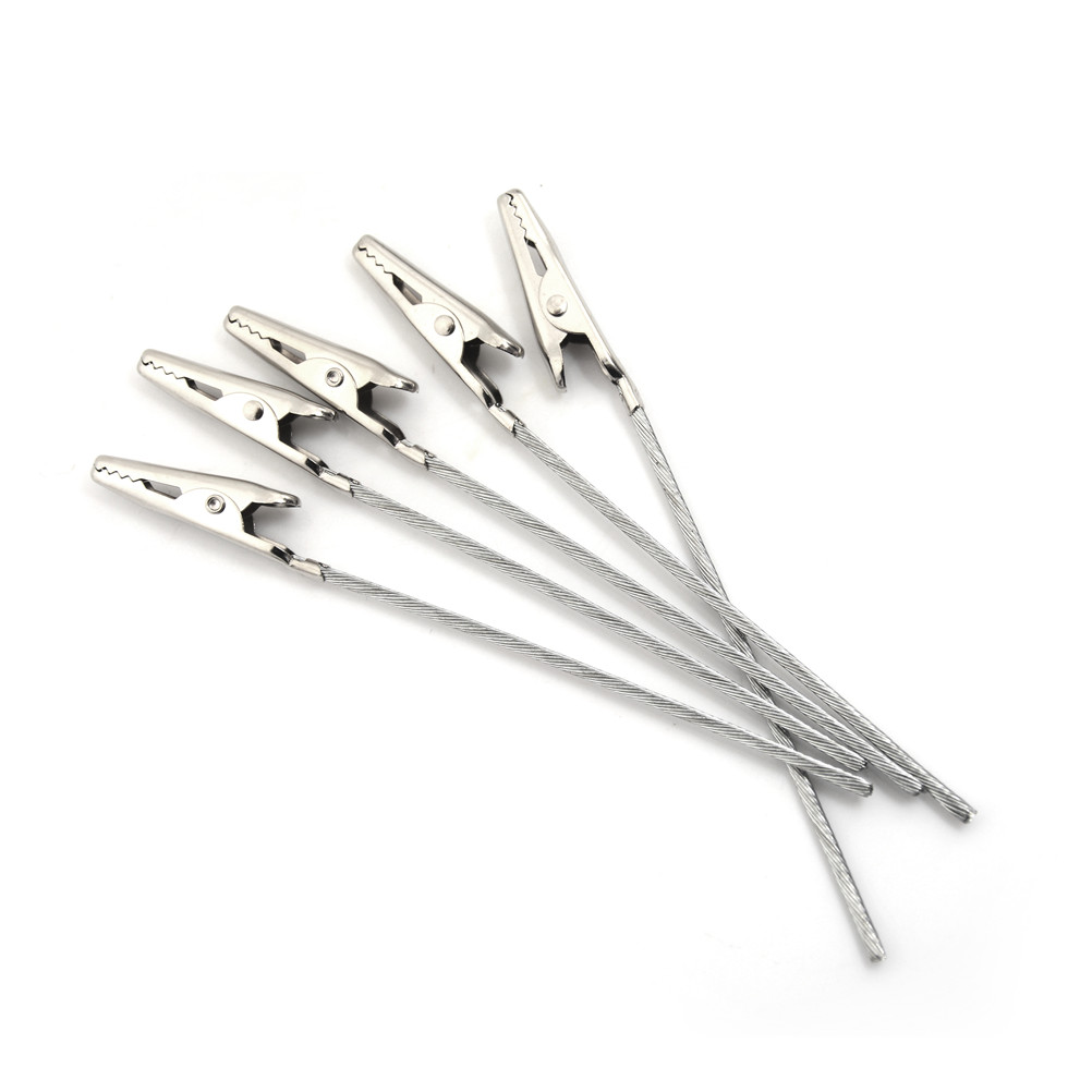 10 pçs/pçs/set não-isolado jac - Crocodile Clip Set avaliação e preço