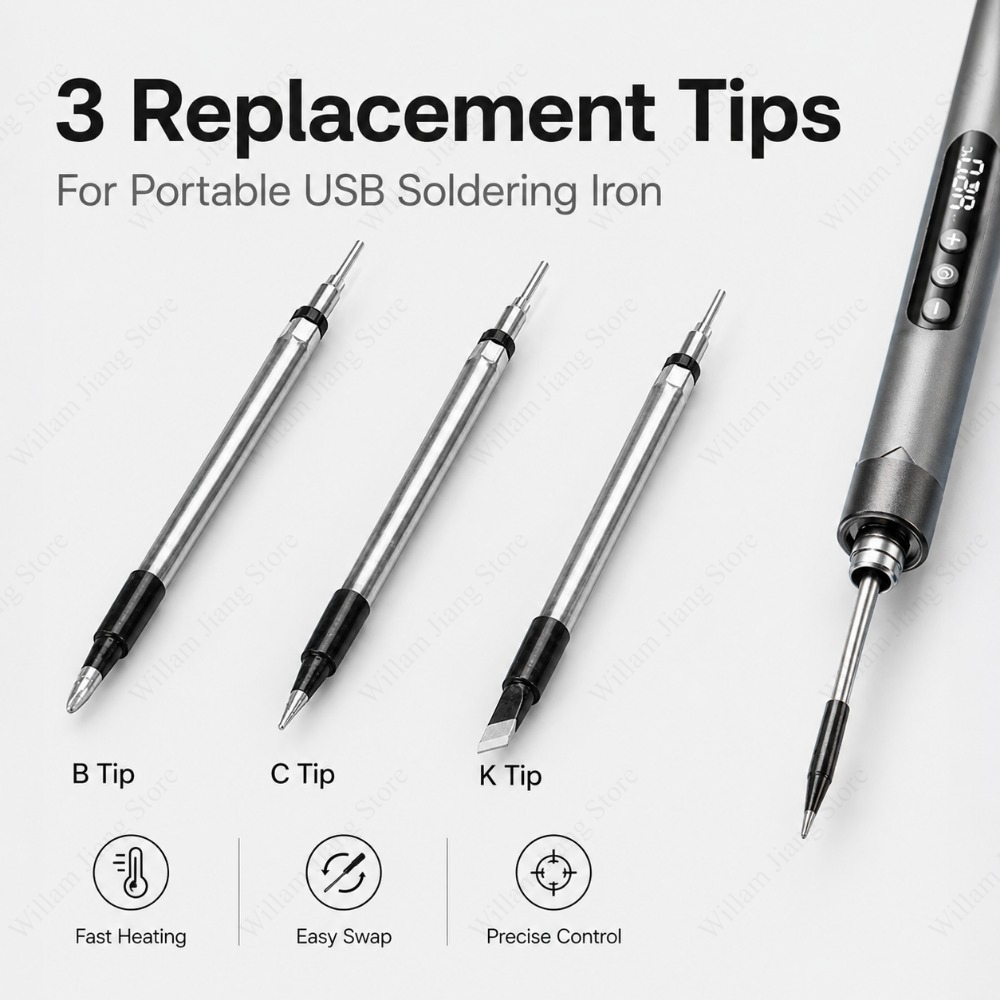 1/3 Pontas de Reposição USB pa - Flux Pen Electronics avaliação e preço