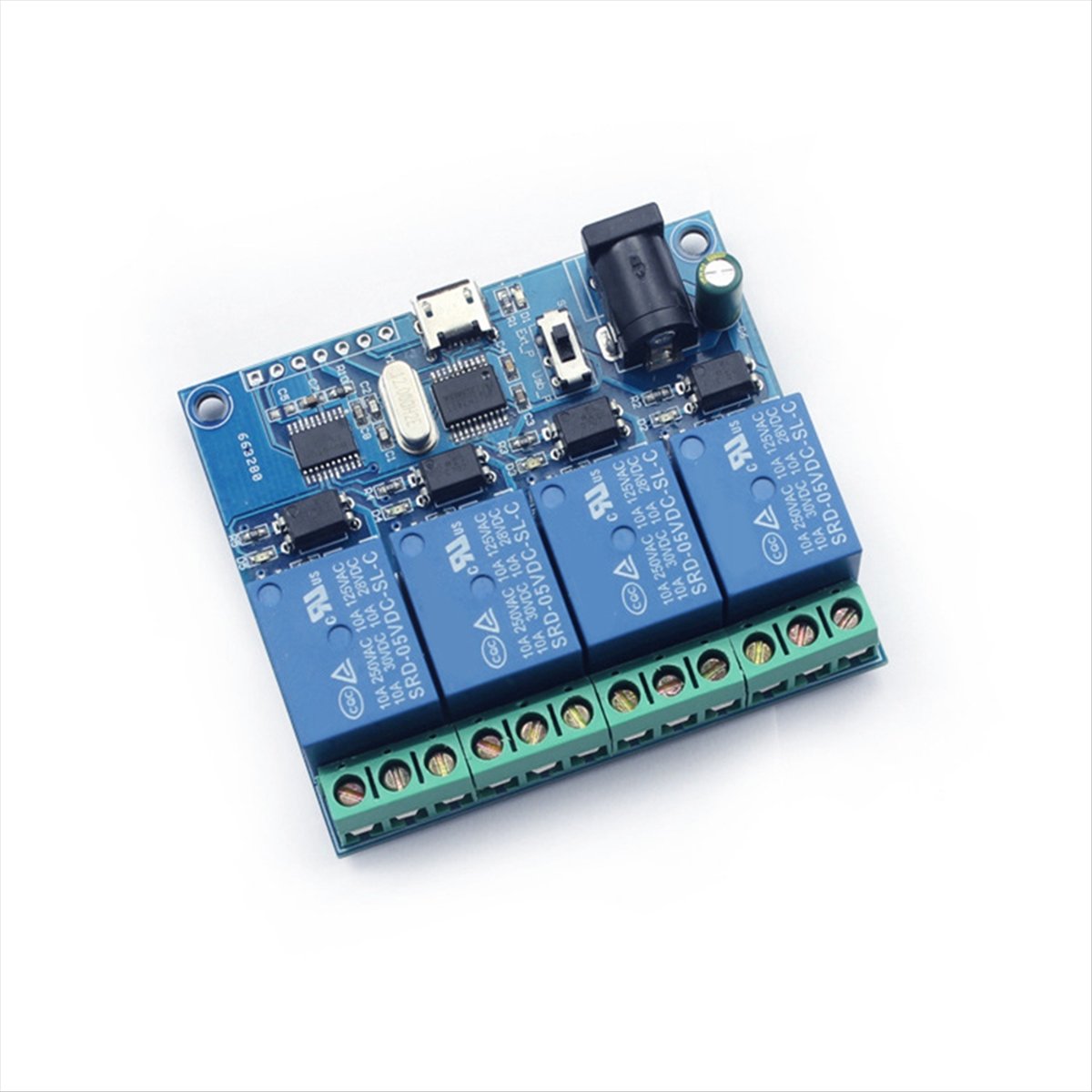 Módulo de Relé USB de 4 Canais - Relay Module 5V avaliação e preço