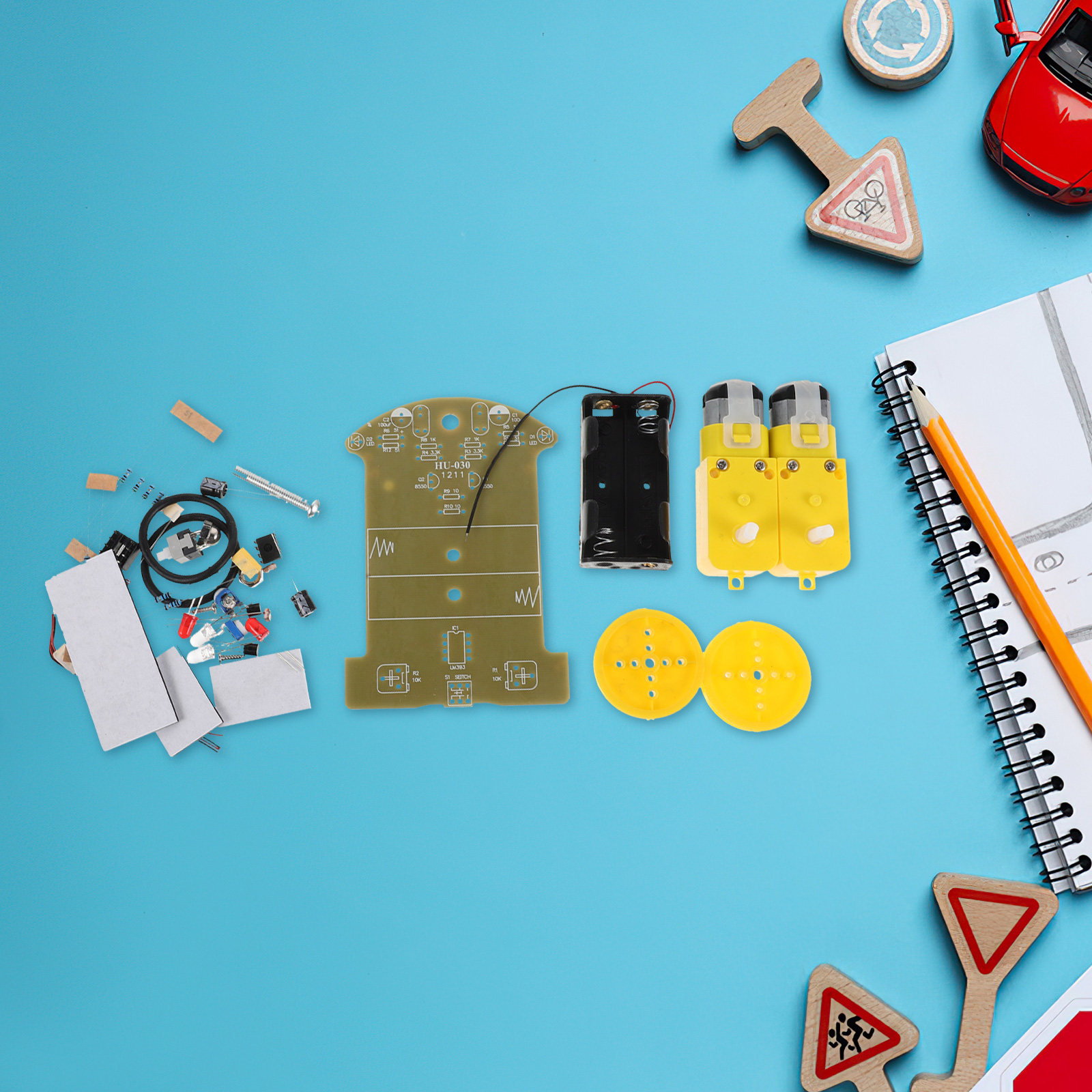 Kit de Carro Robô Seguidor de  - Diy Electronics Soldering Kit avaliação e preço