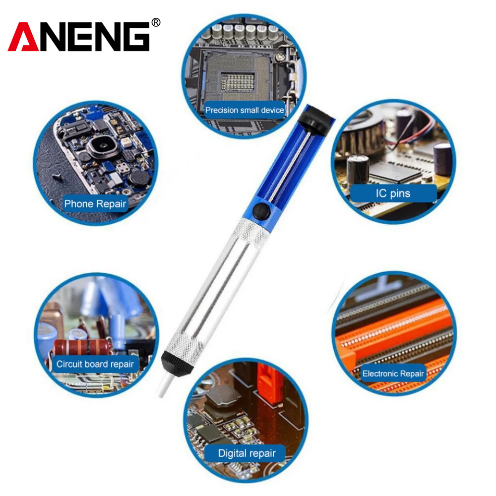 Aneng bomba de desoldagem ferr - Flux Pen Electronics avaliação e preço