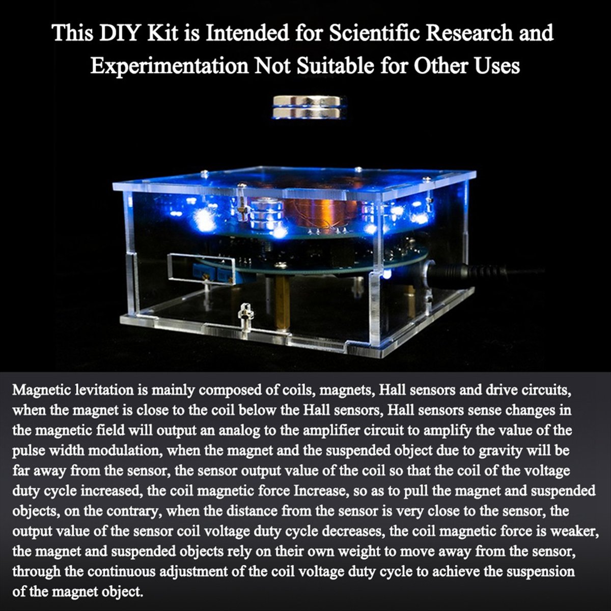 Ab53 diy kit de levitação magn - Diy Electronic Load avaliação e preço