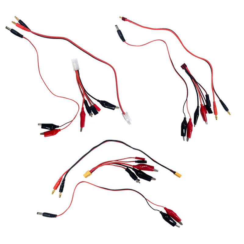 RC Deans Conector Cable Set, D - Crocodile Clip Set avaliação e preço
