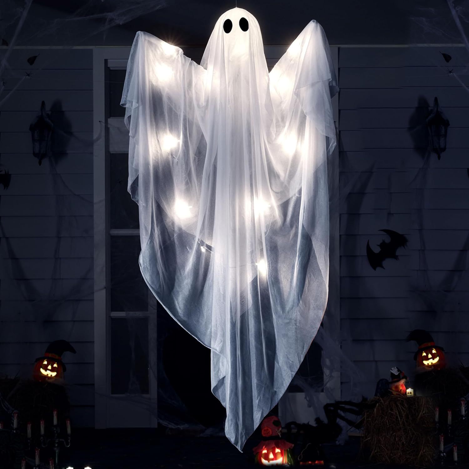 Fantasma Iluminado de Hallowee - Diy Halloween Electronics avaliação e preço
