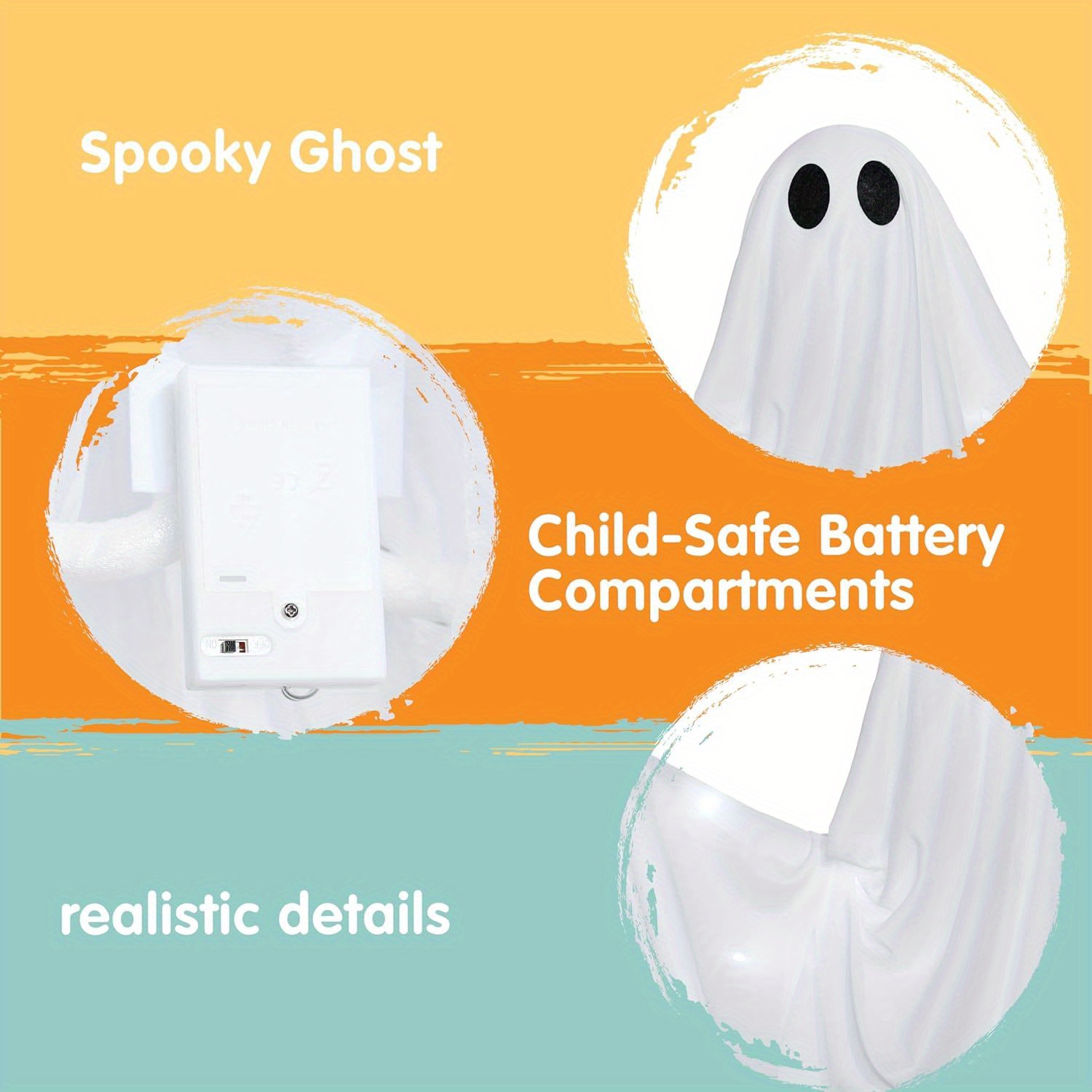 Fantasma Iluminado de Hallowee - Diy Halloween Electronics avaliação e preço