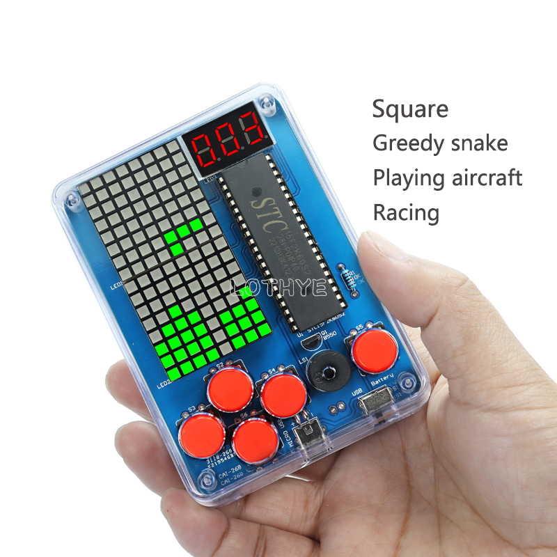Mini kit de produção de jogo c - Diy Electronics Soldering Kit avaliação e preço