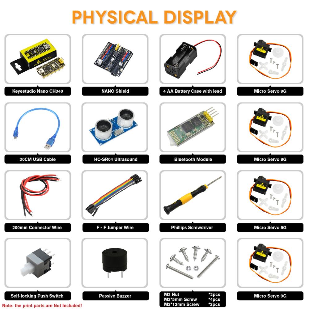 Keyestudio Kit inicial de comp - Diy Home Electronics Projects avaliação e preço