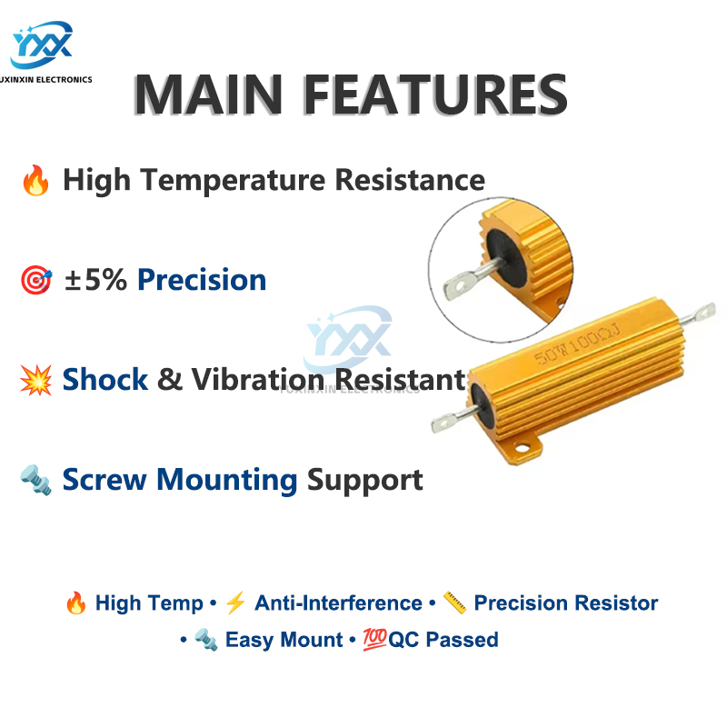 1 peça resistor de potência rx - Diy Electronic Load avaliação e preço