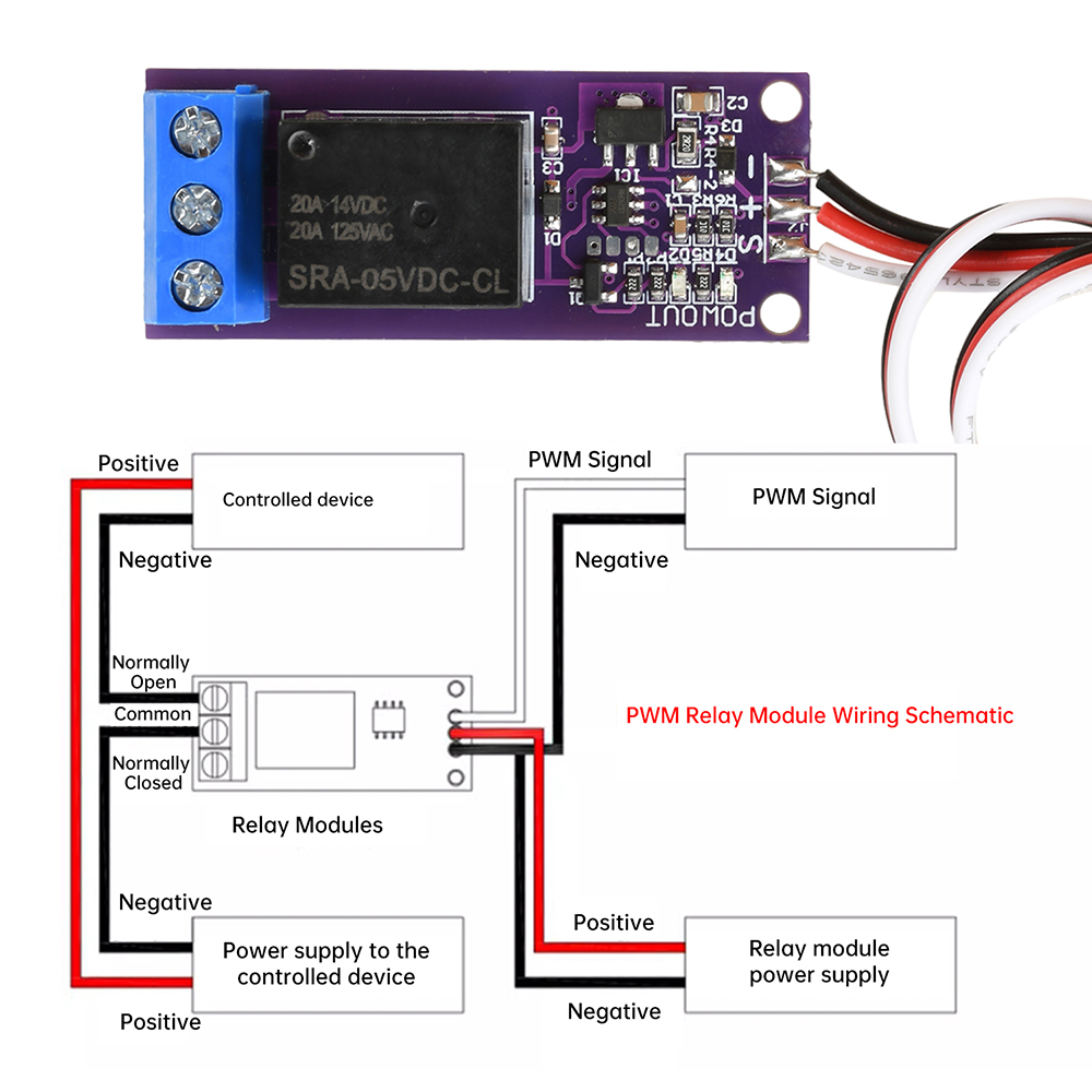 Interruptor de relé pwm 5-12v  - Diy Home Electronics Projects avaliação e preço