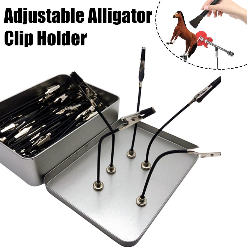 12/1PC Clipe Magnético Tipo Cr - Crocodile Clip Set avaliação e preço